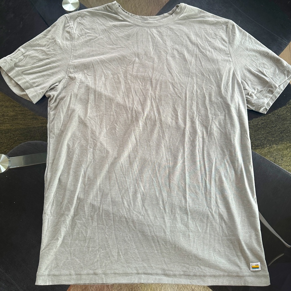 Vuori Strato Tech Tee Large - Light Green